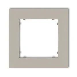 60mr-1-ramka-instalacyjna-taupe-do-gniazd-i-wlacznikow-z-serii-mini-karlik