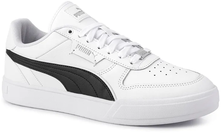 Męskie buty sportowe sneakersy PUMA CAVEN 384953-04 skórzane białe r. 46
