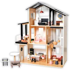 2x-domek-dla-lalek-villa-dollhouse-duzy-pietrowy-drewniany-z-wyposazeniem-4
