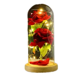 2x-wieczna-roza-w-szkle-prezent-na-dzien-kobiet-swiecaca-lampka-led-dla-nie