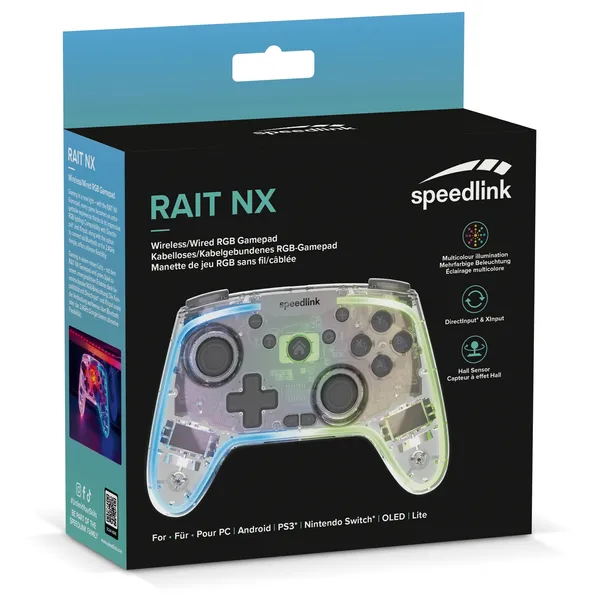 2x-pad-speedlink-rait-nx-rgb-wireless-wired-pc-android-switch-oled-lite-typ-pad-stan-nowy