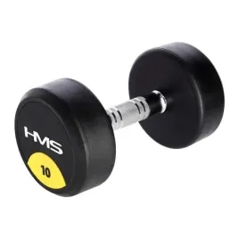 2x-hms-hg-pro-10-kg-hantle-gumowane-powlekane-stale-do-cwiczen-fitness