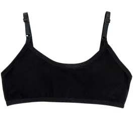biustonosz-stanik-miekki-top-bawelniany-dziewczecy-gladki-czarny-s-140-cm