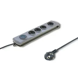 2x-listwa-przeciwprzepieciowa-qoltec-2-5m-4-gniazda-ochrona-rtv-pc-agd-szar
