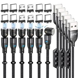 2x-kabel-magnetyczny-usb-c-micro-usb-ruchomy-05-m-2-x-1m-2-x-2m-3-m-6-s