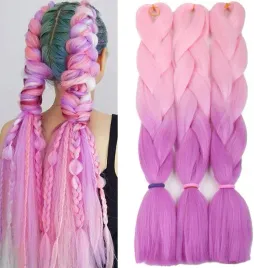 2x-wlosy-gotowe-warkocze-3szt-rozowe-ombre-61cm