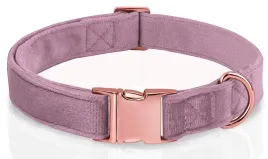 2x-solidna-obroza-welurowa-dla-psa-regulowana-miekka-rose-gold-27-45cm-s-m