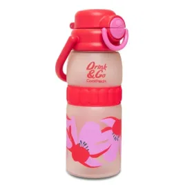 bidon-szkolny-coolpack-sphera-flores-rosa-z32914-czerwony