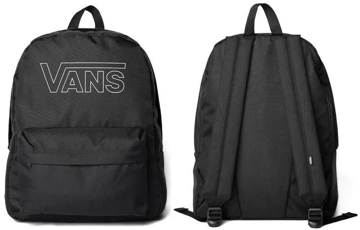 VANS PLECAK SZKOLNY VANS OLD SKOOL FLYIN CZARNY SZKOŁA NOWY MODEL ORYGINAŁ