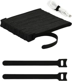 opaski-kablowe-na-rzep-zestaw100szt-wielokrotne-organizer-czarne