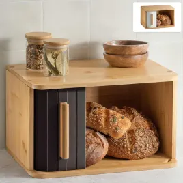 chlebak-bambusowy-33x23-czarny-pojemnik-na-chleb-drzwiczki