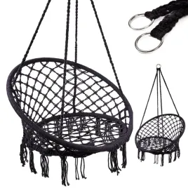 hustawka-ogrodowa-fotel-wiszacy-bocianie-gniazdo-z-oparciem-czarna-150kg
