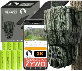 fotopulapka-obrotowa-p6-4g-lte-z-podgladem-na-zywopanel-solarny-w-zestawie