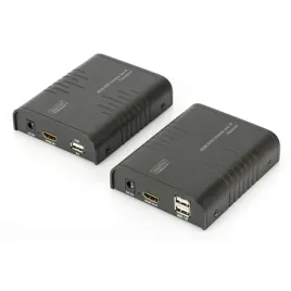 digitus-przedluzacz-extender-kvm-hdmi-usb-120m-po-cat-5e-utp-ip-1080p-fhd
