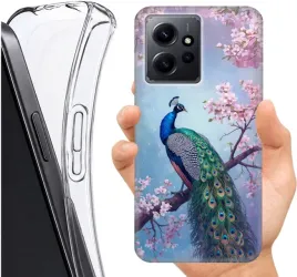 etui-altreo-na-xiaomi-redmi-note-12-4g-plecki-case-wzory-pawie-piora