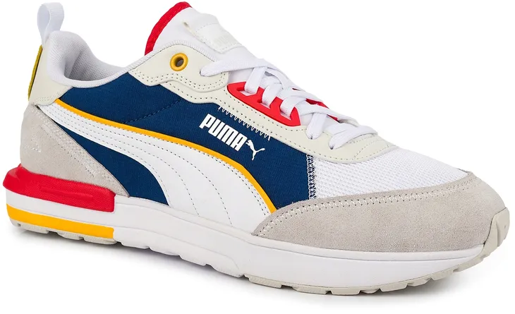 Męskie buty sportowe PUMA R22 383462-12 sneakersy białe 44,5