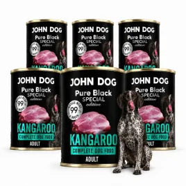 karma-mokra-dla-psa-john-dog-pure-black-se-kangur-puszka-6x400g