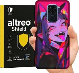 etui-na-telefon-xiaomi-redmi-note-9-plecki-case-neon-girl-anime-szklo