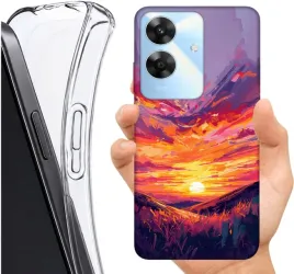 etui-altreo-na-realme-note-60-plecki-case-wzory-natura-rosliny