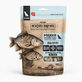 przysmak-dla-psa-wiejska-zagroda-naturalne-miekkie-kaski-bialoryby-100g