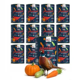 karma-mokra-dla-psa-syta-micha-chef-bazant-z-warzywami-puszka-12x400g