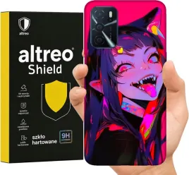 etui-na-telefon-oppo-a54s-plecki-case-neon-girl-anime-szklo