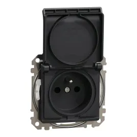 schneider-sedna-design-gniazdo-pojedyncze-z-u-2p-pe-z-klapka-ip44-antracyt