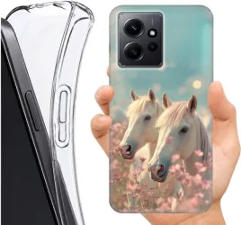 etui-altreo-na-xiaomi-redmi-note-12-4g-plecki-case-wzory-konie-koniki
