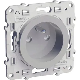 schneider-odace-gniazdo-pojedyncze-2p-pe-aluminium-s53d059