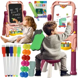 dwustronna-tablica-edukacyjna-kredowa-magnetyczna-dzieci-stojaca-akcesoria