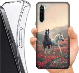 etui-altreo-na-xiaomi-redmi-note-8t-plecki-case-wzory-konie-koniki