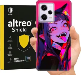 etui-na-telefon-xiaomi-redmi-note-12-pro-4g-plecki-neon-girl-anime-szklo