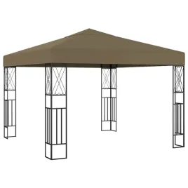 vidaxl-altana-3-x-3-m-taupe-tkanina