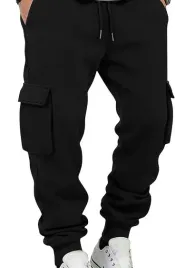 spodnie-cargo-dresowe-bawelniane-joggery-xxl-czarne