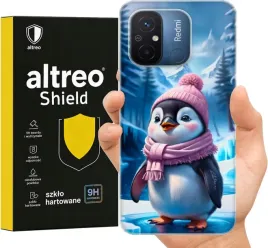 etui-na-telefon-xiaomi-redmi-12c-plecki-case-zimowe-zwierzeta-szklo