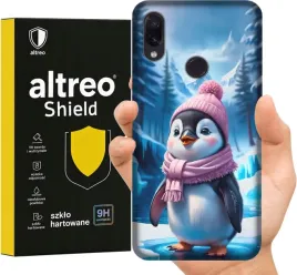 etui-na-telefon-xiaomi-redmi-note-7-plecki-case-zimowe-zwierzeta-szklo