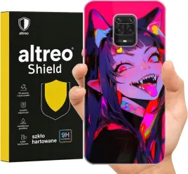 etui-na-telefon-xiaomi-redmi-note-9s-plecki-case-neon-girl-anime-szklo