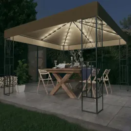 vidaxl-altana-ze-sznurem-lampek-led-3x3-m-tkanina-w-kolorze-taupe