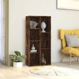 vidaxl-regal-na-ksiazki-przydymiony-dab-50x25x106-cm