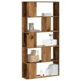 vidaxl-5-poziomowy-regal-na-ksiazki-stare-drewno-805x235x1625-cm