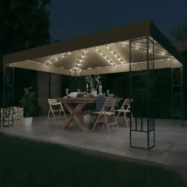 vidaxl-altana-ze-sznurem-lampek-led-3x4-m-tkanina-w-kolorze-taupe