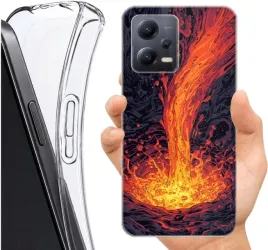 etui-altreo-na-xiaomi-redmi-note-12-5g-plecki-case-wzory-ogniste-marble