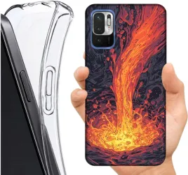 etui-altreo-na-xiaomi-redmi-note-10-plecki-case-wzory-ogniste-marble