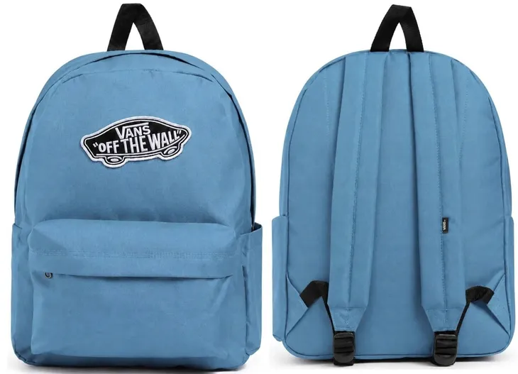 VANS PLECAK SZKOLNY OLD SKOOL DUŻY NIEBIESKI SZKOŁA NOWY MODEL ORYGINAŁ