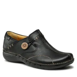 clarks-damskie-polbuty-skorzane-czarne-41-j-a