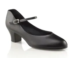 capezio-damskie-buty-do-tanca-czarne-skorzane-obcas-40-0-2