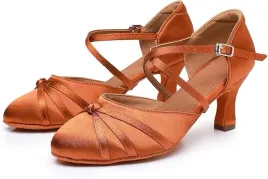 buty-taneczne-damskie-czolenka-pomaranczowe-ze-skora-38-6da