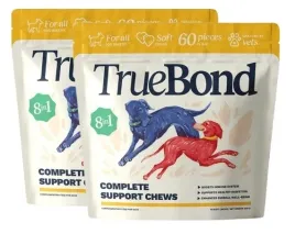 truebond-2x-8w1-60-kaskow-witaminy-na-siersc-stawy-b-e-dla-psa-seniora