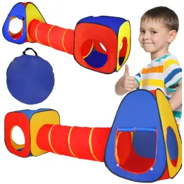 namioty-dla-dzieci-z-tunelem-zestaw-3w1-namiot-ogrodowy-suchy-basen-tunel