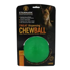 zielona-pilka-starmark-chew-ball-l